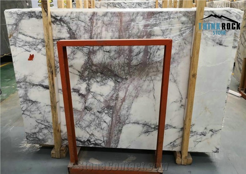 Milas Lillac, Milas White Lilac Marble Wall Slabs