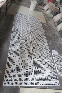 Nero Marquina Marble Mosiac Tiles Guangxi White