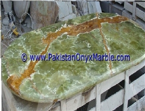 A Wide Variety Of Green Onyx Table Top