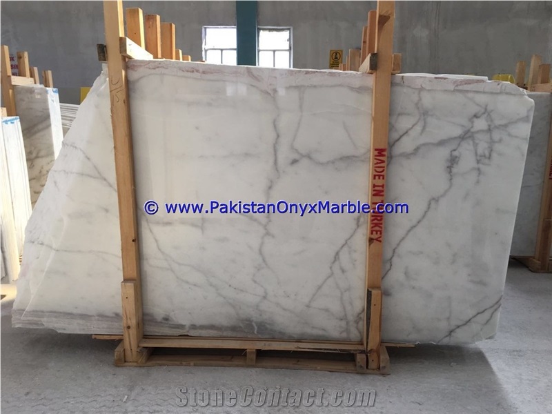 Cheap Price Marble Slabs Ziarat White Carrara