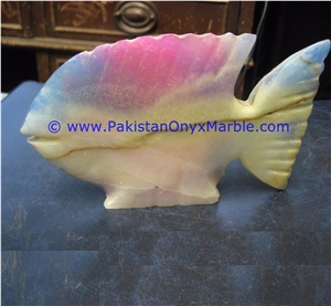Colored Patchwork Tukri Onyx Fish