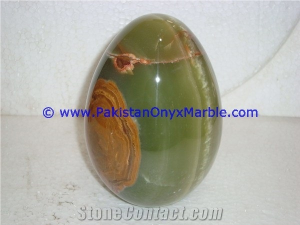 Green Onyx Eggs