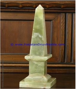 Green Onyx Obelisks