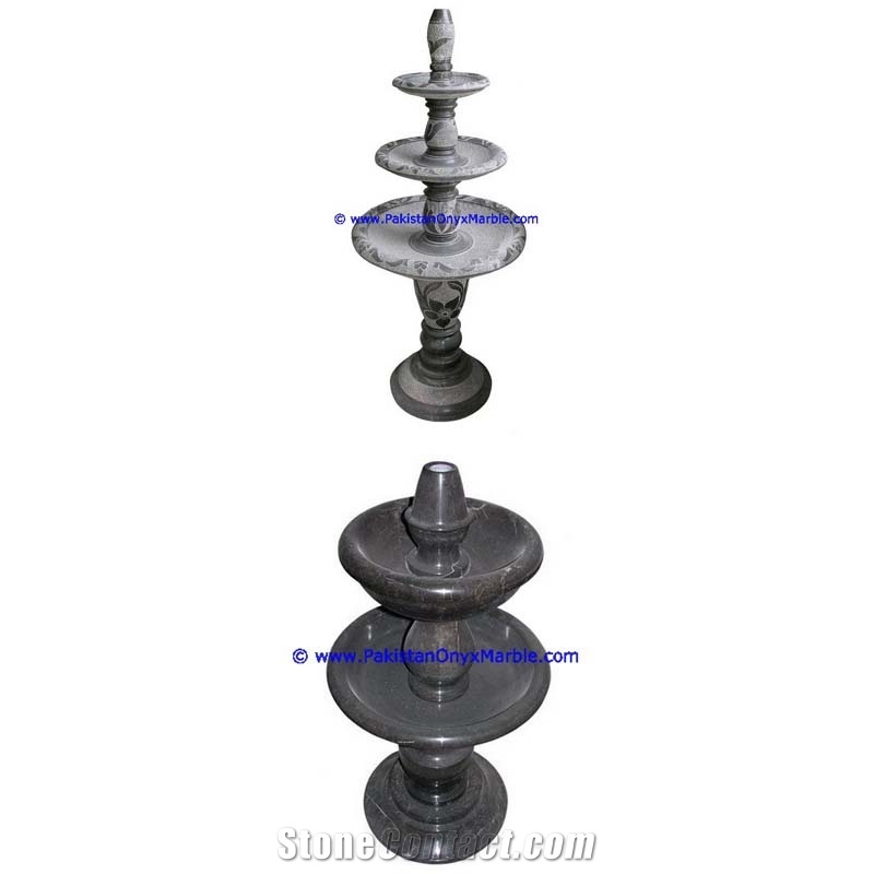 High Quality Gray Marble Water Fountain