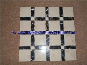 High Quality Marble Mosaic Tiles Verona Beige