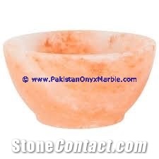 Himalayan Salt Bowls & Dishes Handcrafted