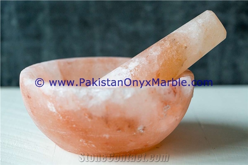 Himalayan Salt Mortar and Pestle for Kitchen Uses