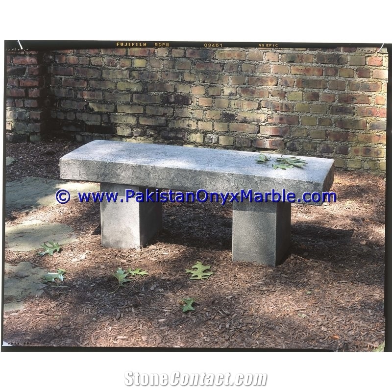 Marble Benches Table Natural Stone Beige