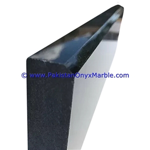 Marble Molding Baseboard Black and Gold Jet Black