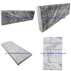 Marble Molding Baseboard Ziarat Gray Sunny Gray