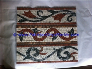 Marble Mosaic Medallions Floor Tile