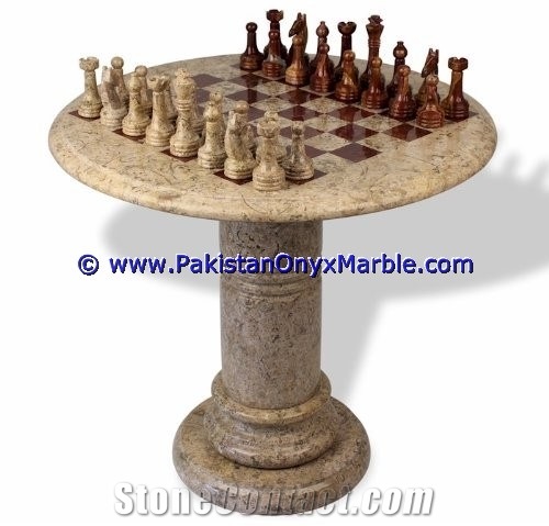Marble Tables Modern Chess Table Chess Figures