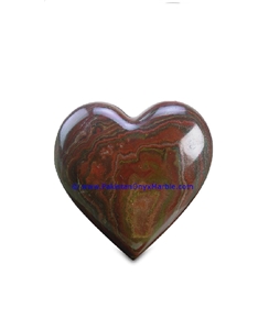 Multi Brown Onyx Handcarved Heart