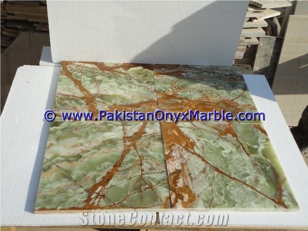 Multi Green Onyx Onyx Natural Stone Collection