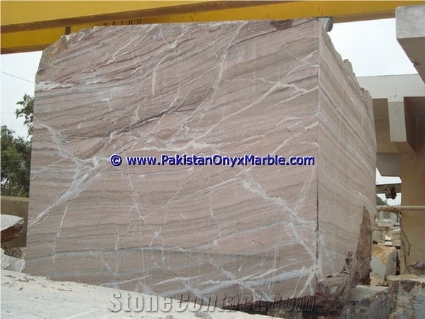 Natural Color Marble Blocks Chocolate Marble