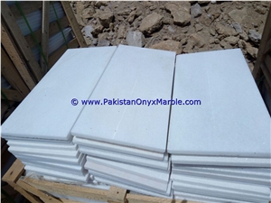 Natural Pakistan Marble Tiles Afghan White