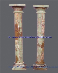Onyx Pedestals & Columns Pillars
