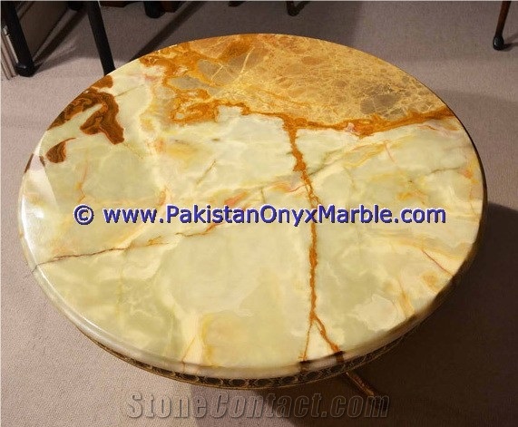 Pakistan Green Onyx Table Top