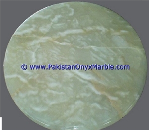 Pakistan Green Onyx Table Top