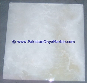 Pakistan White Onyx Tile