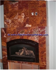 Traditional & Classic Styles Multi Red Onyx Fire