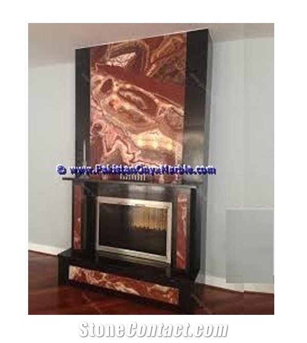 Traditional & Classic Styles Multi Red Onyx Fire