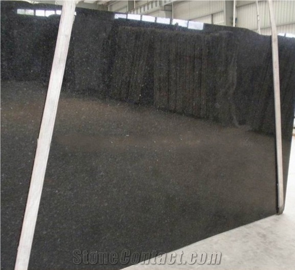 Angola Black Granite Stone Slabs and Tiles