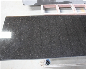 Black Galaxy Granite Stone Flooring Tiles