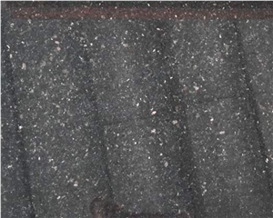 Black Galaxy Granite Stone Flooring Tiles