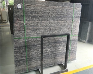 China Black and White Net Marble Stone Slabs