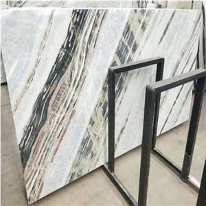 China Blue Danube Marble Stone Slabs and Tiles