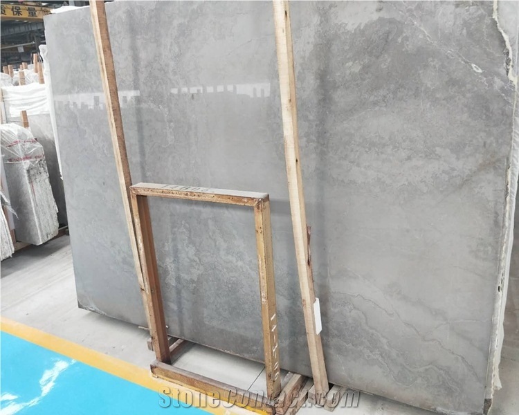 China Dream Coffee Marble Grey Stone Big Slabs
