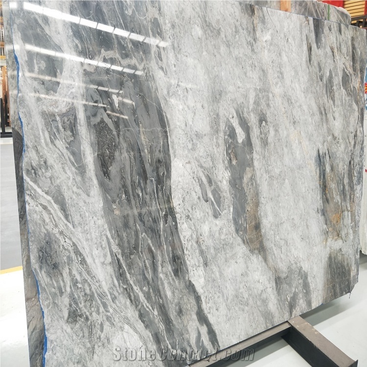 China Factory Maya Grey Color Marble Stone Slabs