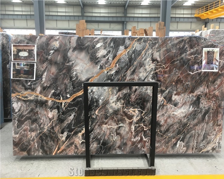 China Factory Multicolor Red Granite Tiles Slabs
