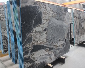 China Galaxy Blue Marble Stone for Wall Design