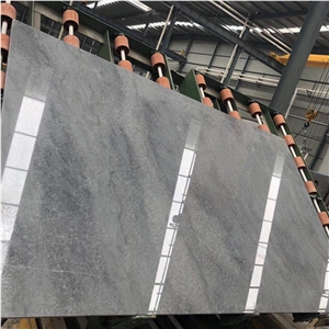 China Grey Cristal Marble Slabs