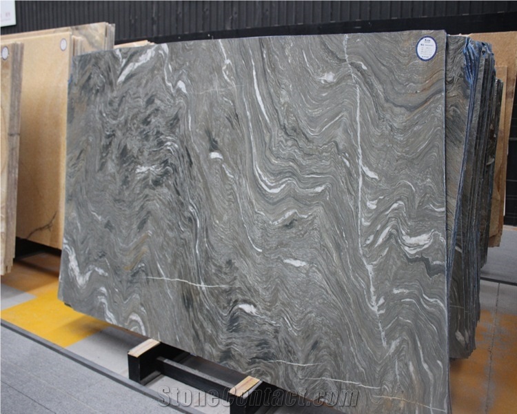 China Icelandic Grey Marble Stone Slabs