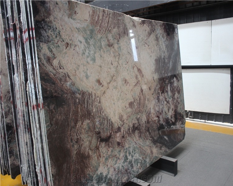China Luxury Stone Royal Orchid Marble Stone Slabs