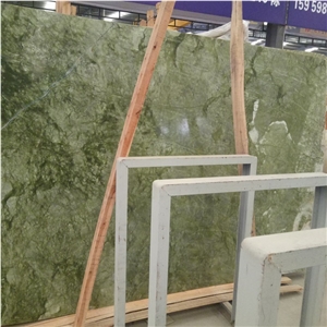 China Polishing Dandong Green Marble Slab