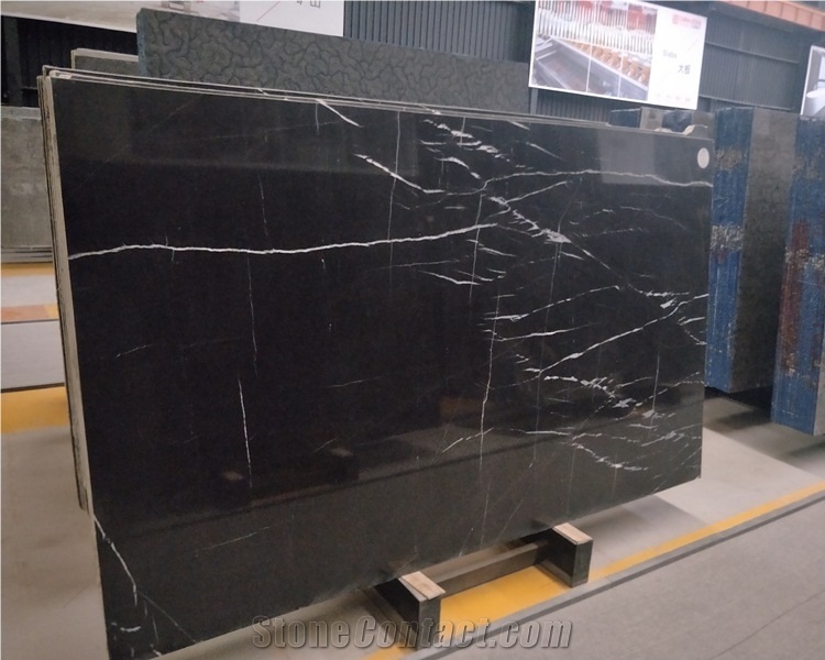 China Supplier Saint Laurent Black Marble Stone