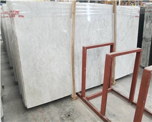 China White Cary Ice Marble Stone Slab