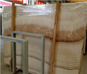 China Yellow Onyx Marble Stone Slab and Tile