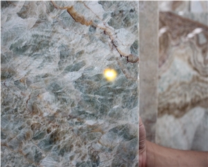 Chinese Supplier Coral Jade Marble Slabs