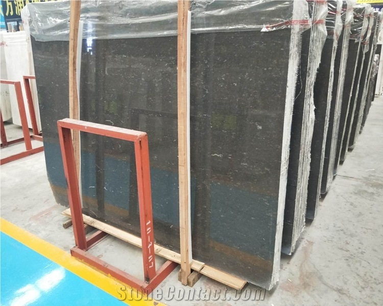 France Black Marble Stone Slabs and Tiles