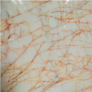 Gold Spider White Marble with Vein Stone Slabs