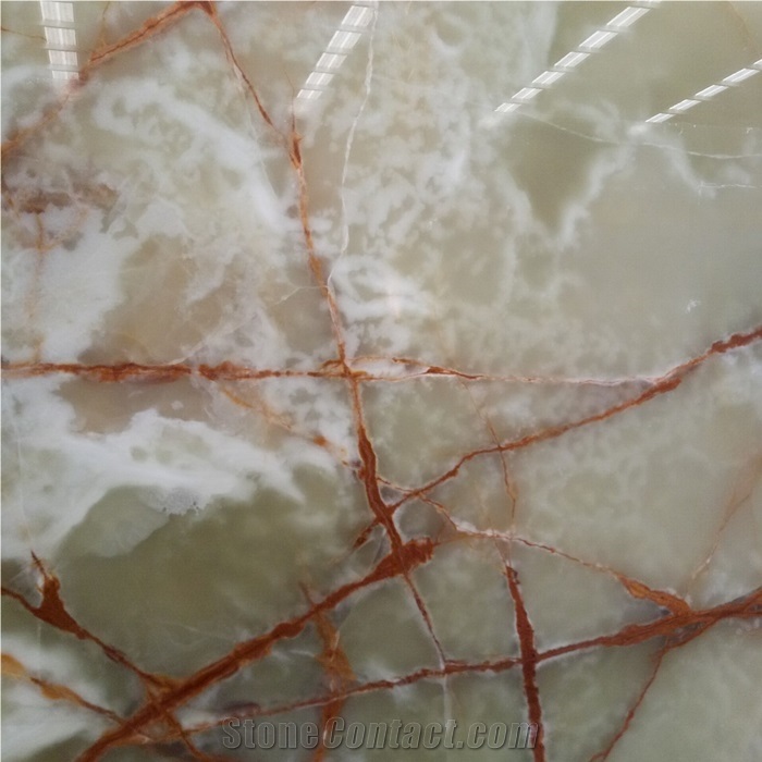 Golden Silk White Marble Stone Slabs