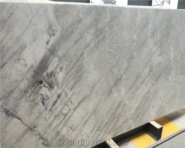 Grey Glacier Marble Stone Slabs for Bathroom