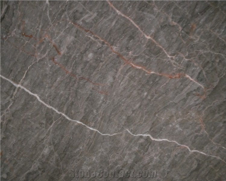 Grey Ocean Marble Stone Slabs for Flooring