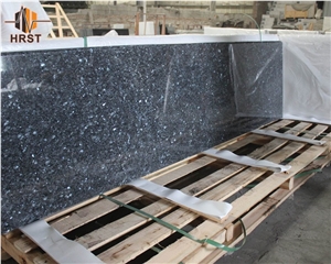 Hotel Blue Pearl Granite Size Customized Tiles