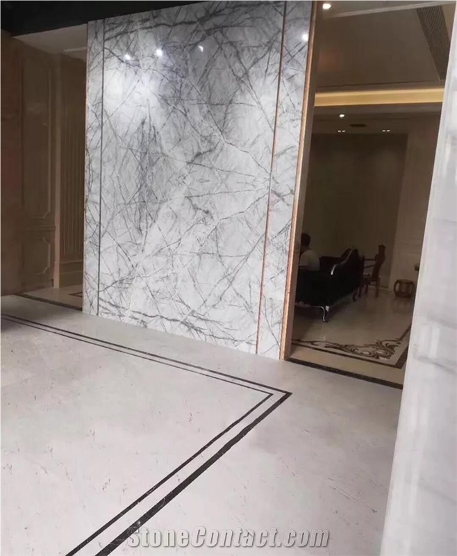 Hotel Decoration Grey Milas Lilac Marble Slabs